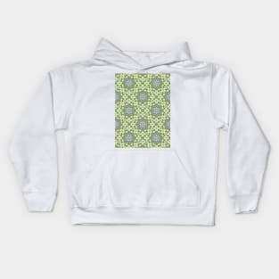 Easter Florals Kaleidoscope Kids Hoodie